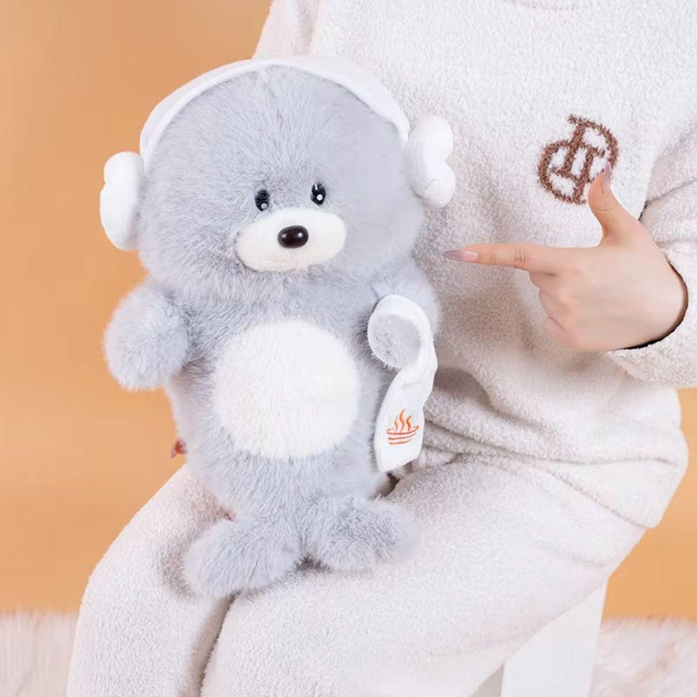Soft Sea World Animal Stuffed Dolls Penguin Backpack Starfish Seal Stuffed Animal  Decorate Present