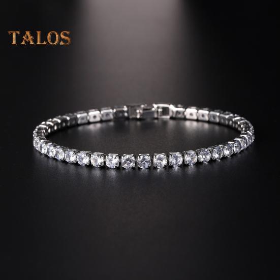 Brățară Femei Hip Hop Zirconiu Cubic Cupru Lustruit Stil Simplu Brățară de Mână Banchet Nuntă Petrecere Bijuterii