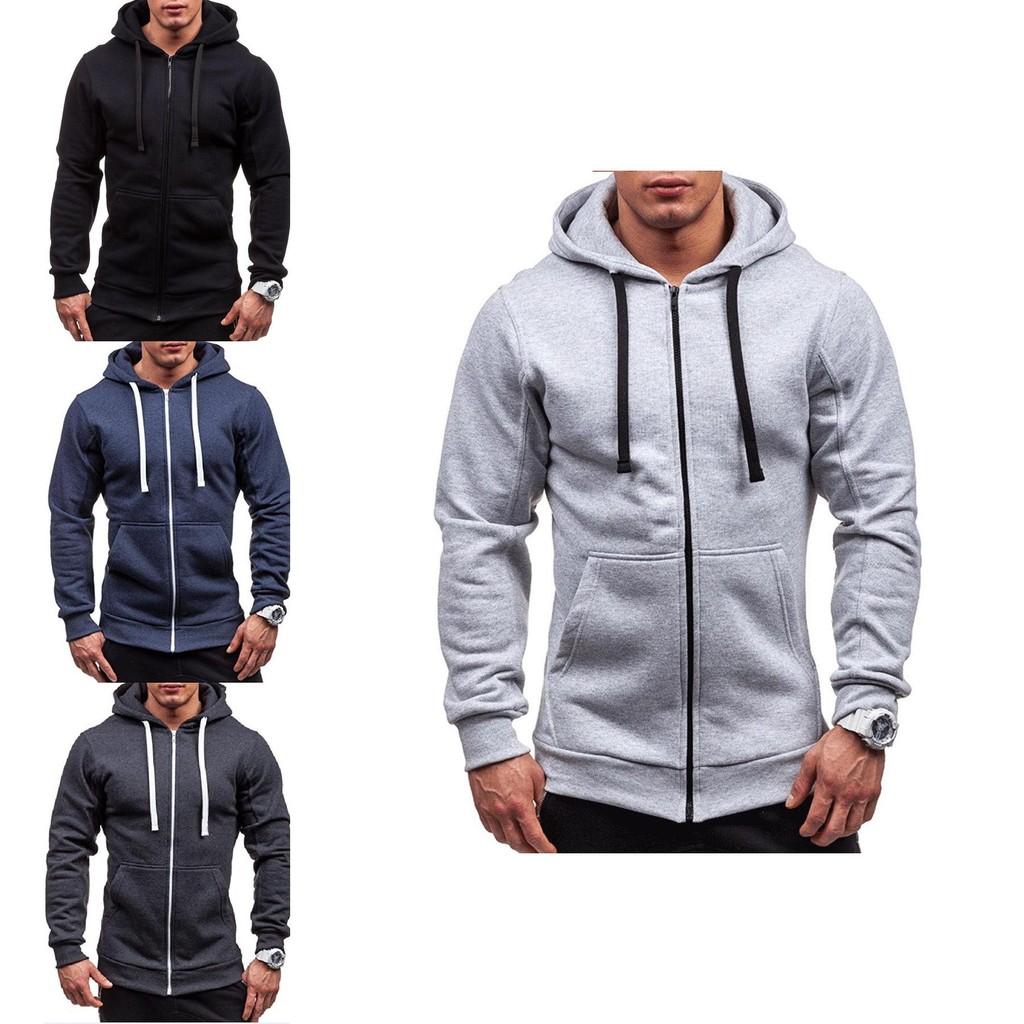 Men's Outwear Winter Hoodies Comfortable Warm Jumper Coat With Soft Material