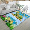 Biene Maja Customized Name Floor Rug Office Rug Perfect for Outdoor Decorate room Foyer Game Room Antislip Carpet Office home decor