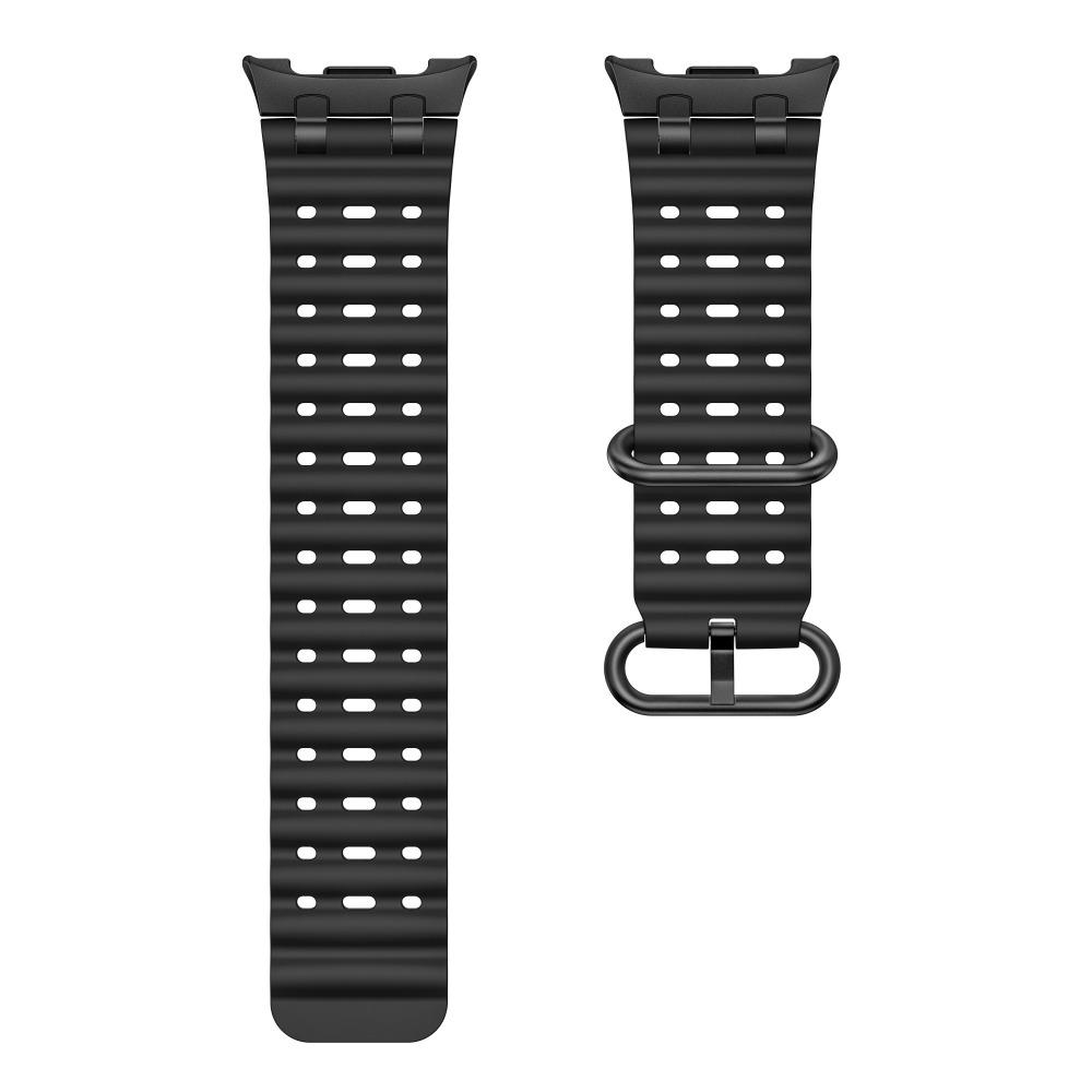 Sports Men Silicone Watchband for Samsung Galaxy Watch 8 40/44mm Soft Loop Strap for GALAXY watch 8 Classic 46mm Correa Bracelet