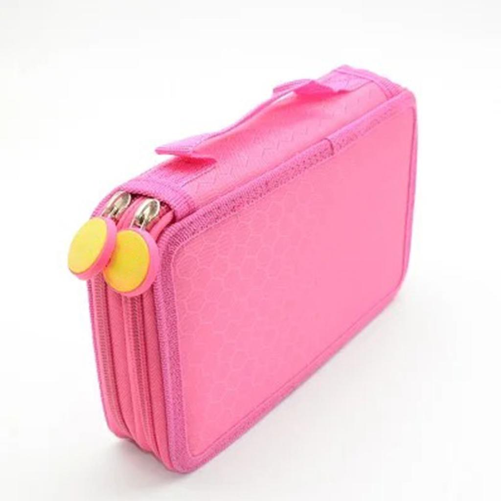 72 Holes Four Layers Pencil Case Large Capacity Kawaii Pen Storage Bag Korean Stationery Back To School Office Supplies