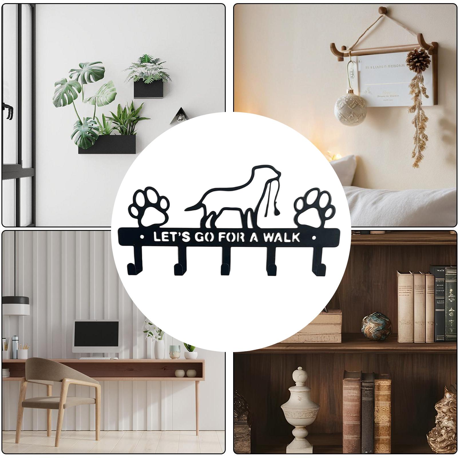 

Key Holder Metal Storage Shelf With 5 Hooks Key Hanger Organizer For Wall For Entryway Door Bathroom Kitchen Bags Coats Umbrella China Mainland