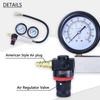 Cylinder Leak Down Tester for Car Truck Double Gauge Leakdown Detector Tool with Case Engine Compression Tester