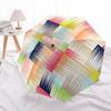 1pc Abstract Pattern Open/Close Folding Umbrella - Raining Gear for Travel Umbrella, All- Portable Umbrella for & Men 8-Rib Yy251229059