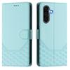 (mint green, Samsung A56 5G) Leather Case Wallet Durable Leather Rfid Blocking Card Holders Shockproof Kickstand Protective Flip Cover