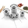 Fine Mesh Tea Leaves Strainer Extended Chain Spice Mesh Filter Soup Seasoning Ball  Teapot