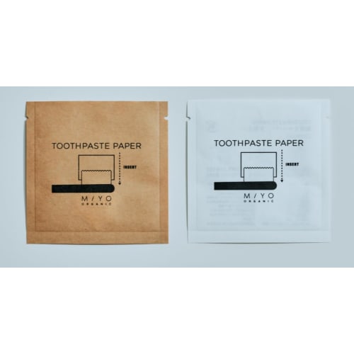 

Toothpaste paper (3 sheets) (3 sheets x 10 bags)