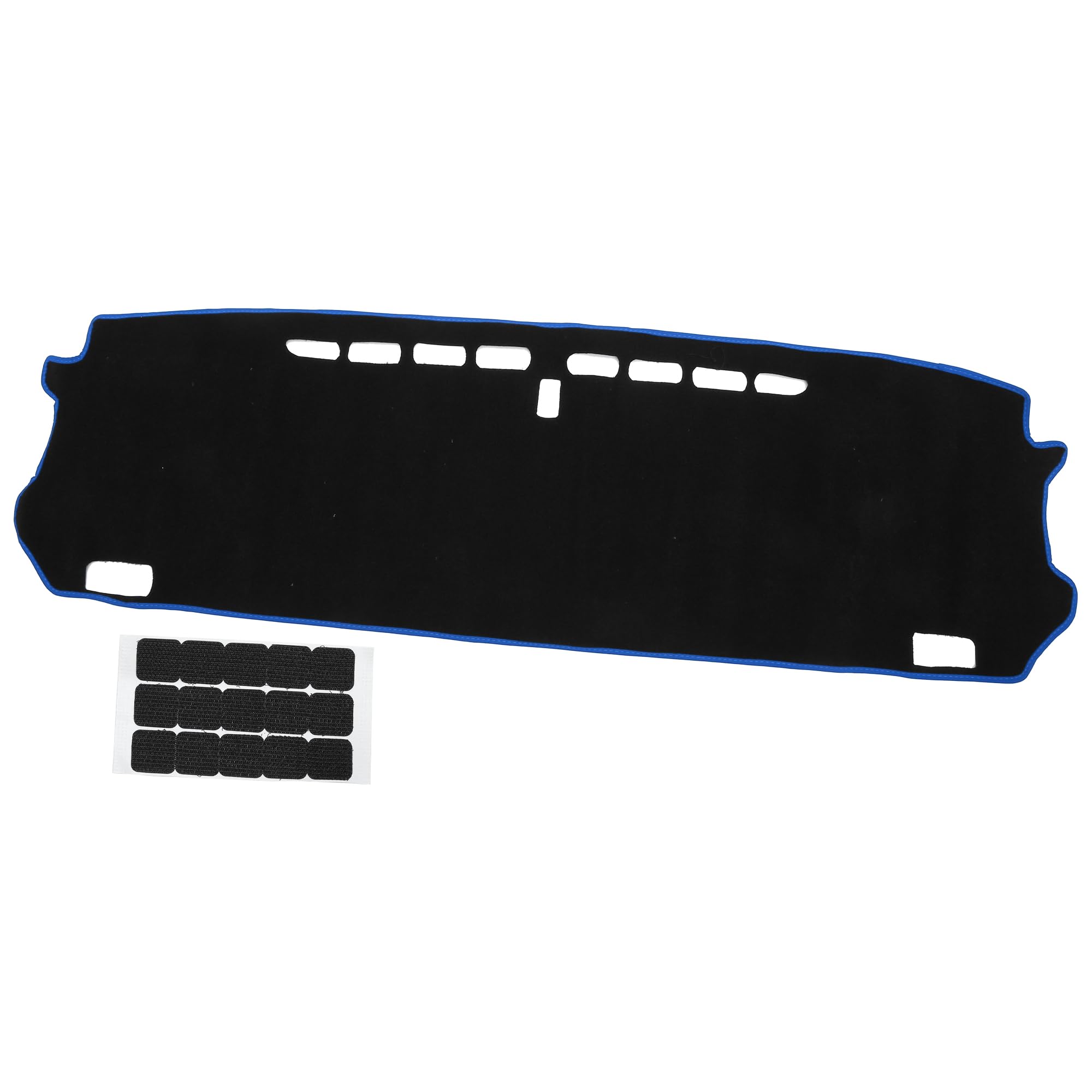 

Hihaha Dashboard Mat for Honda FIT Polyester Dash Sun Drive Interior Custom Black with Blue Lines GR1-GR8 (2020-2024), Mat, Protection, Anti-Glare,