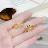 Enamel Double-Layer Ancient Coin Athena Open Ring Female Retro Niche High-End Light Luxury Ring Female