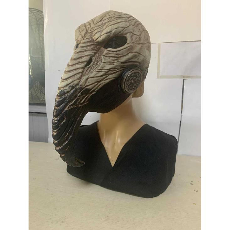 Best-selling Plague Doctor Beak Mask Mask Steampunk Halloween Prop Latex Headgear