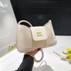 New retro underarm crescent bag women's fashion temperament simple and versatile single shoulder crossbody small square bag