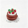 Simulated Cake Clicker Fidget 3D Printed Keyboard Fidget Keyring Clicker Key chain  Backpack