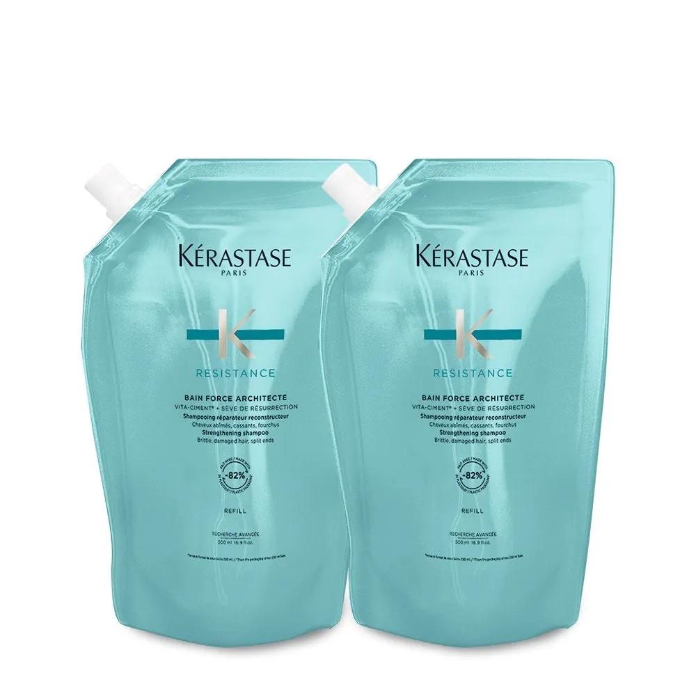 Duo Bang Force Architect Shampoo Refill 500ml [For Damaged Hair]