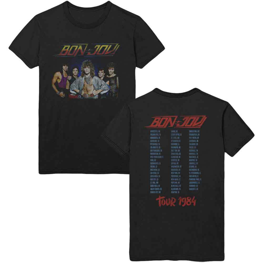 Bon Jovi - Tour  84 (T-Shirt) 2XL