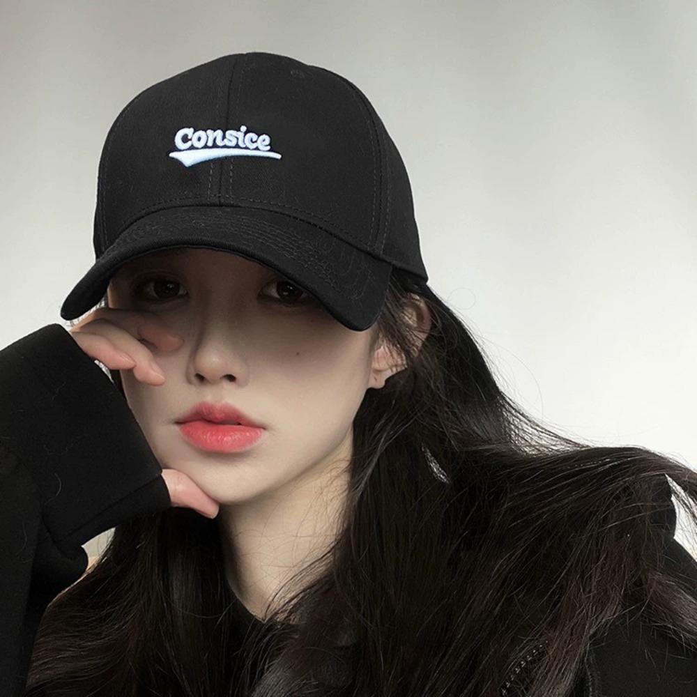Women'S American Vintage Distressed Oversized Fit Baseball Cap, For Women Outdoor Daily Wear, Breathable Adjustable