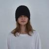 HAIRY BEANIE IN BLACK