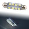 Festoon LED Tail Bulbs 31/36/39/41mm Double Pointed 12V 8SMD 1210 Car Interior Dome Reading Trunk License Plate Lights