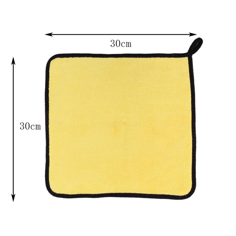 New Pet Dog Absorbent Towel Microfiber Dog Bathing Towel Dog Bathrobes Wiping Cloth