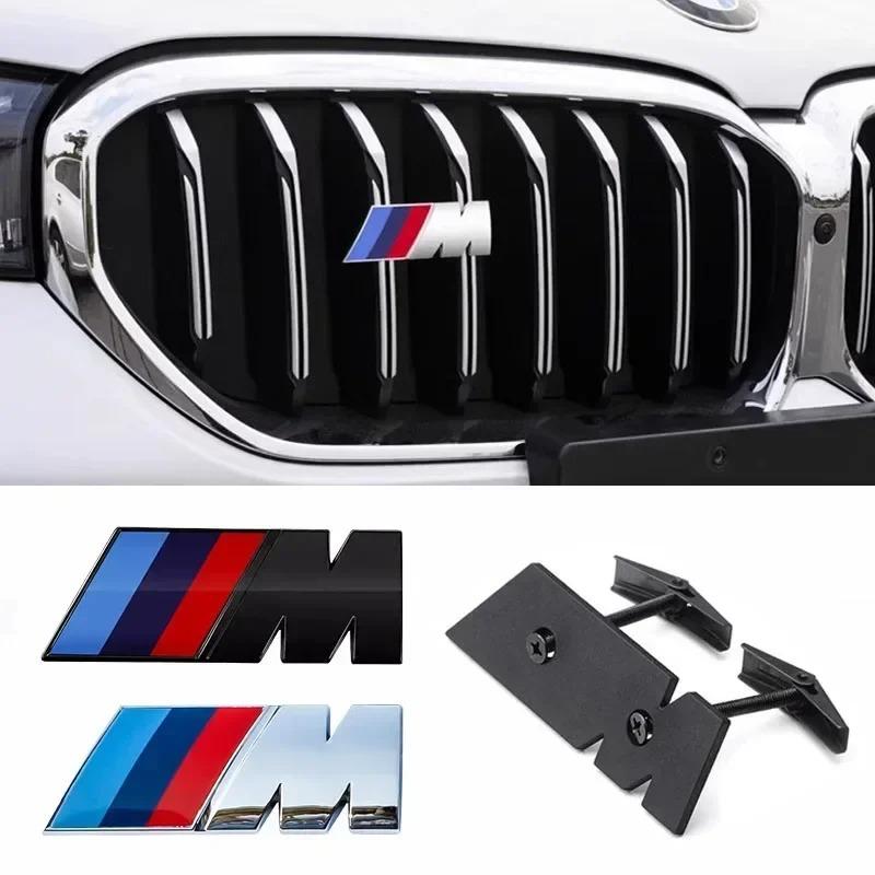 XZFG7 M 3d grade dianteira do carro emblema para bmw m3 m4 m5 g42 g30 g20 e90 e90 e93 e60 f10 f0 auto crachá decoração tronco adesivo