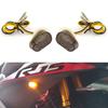 2PC LED Turn Signal Flush Mount For Yamaha YZF R1 R6 YZF R6S FZ1S FAZER 1000 FZ6S FAZER 600 Motorcycle Turn Signal Light Blinker