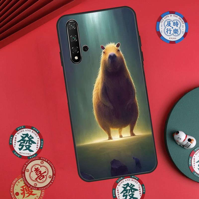 Animal Funny Capybara For Huawei Nova 5T 9 10 SE 7i 8i 11i 12i Y73 Y72 Y61 Y91 Y60 Y70 Y90 P20 P30 P40 Lite Case