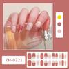 22Pcs Nail Wraps Polish Strips Self Adhesive Nail Polish Sticker Gel Nail Strips