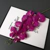 Long Stem 9-Head Phalaenopsis Orchid Artificial Floral Decoration for Weddings and Home