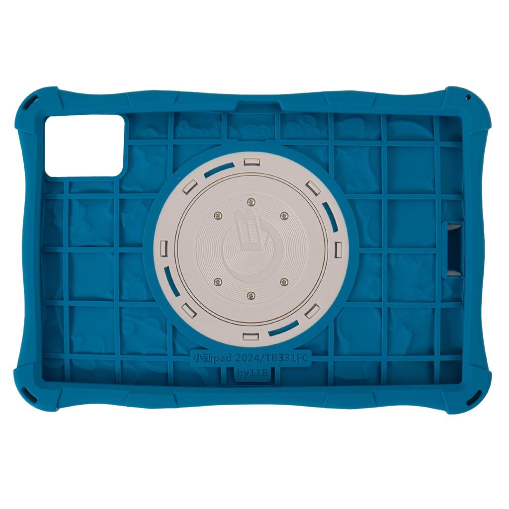 For Lenovo Tab M11 TB330FU/331FC/Xiaoxin Pad 11 2024 Case with Shoulder Strap Kickstand Cartoon Silicone Cover