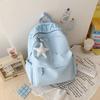 Schoolbag primary school students high value fresh ins Japanese backpack large capacity simple junior high school cute new casual backpack