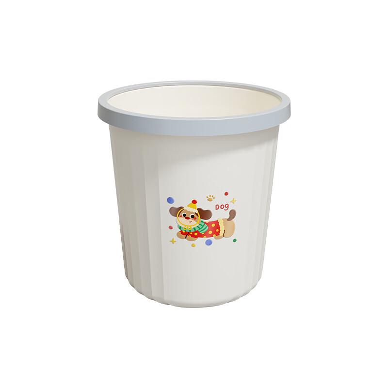 Colorful PP Trash Cans (2-Pack)