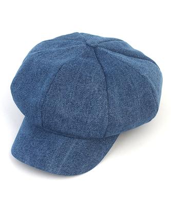 Yunibeosyeolkemiseuteuli Denim Belted Newsboycap