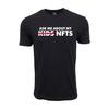 Frag mich nach meinen NFTs Grafik T-Shirt