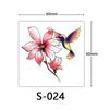 Small Flower Tattoo Sticker Female 3D Color Tattoo Sticker Rose Lotus Butterfly Flower Tattoo