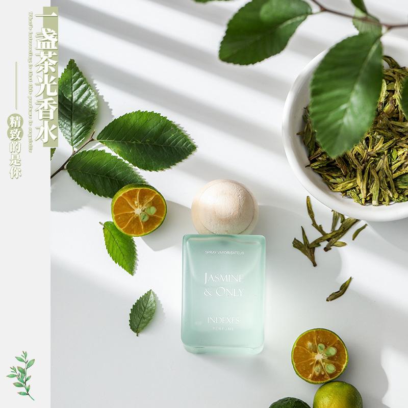 Index Perfume Ladies Lasting Light Fragrance Natural Pink Romantic Encounter Fresh Tea Perfume