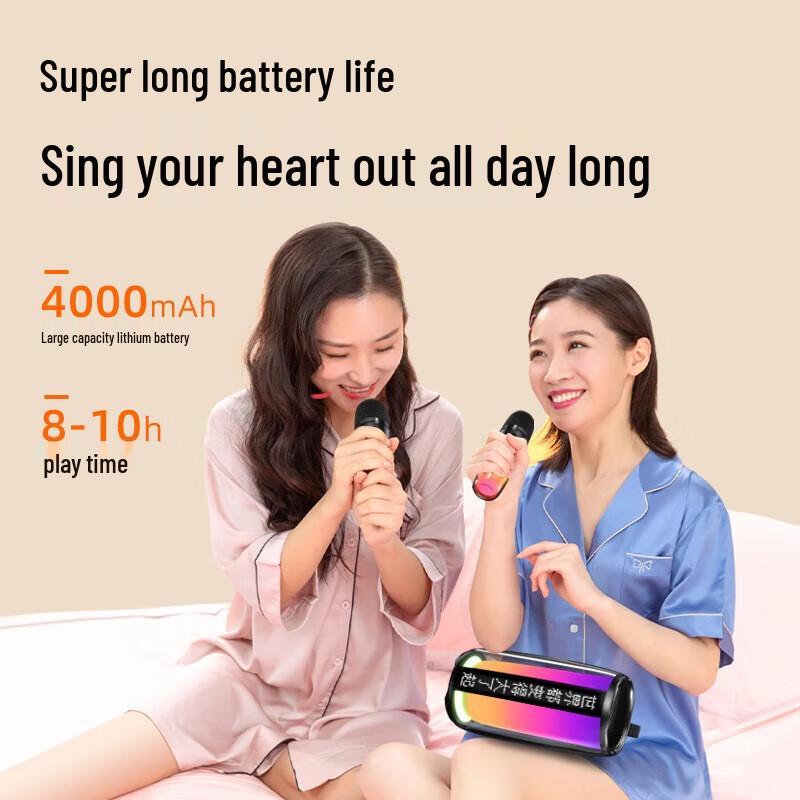 Newmine K19 Portable Karaoke Microphone Speaker