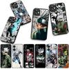Anime Kakashi Hatake Narutos Phone Cover Case for Apple iPhone 16 15 14 Plus 13 12 Mini 17 Pro Max + ProMax 16E Air 16+ Casing