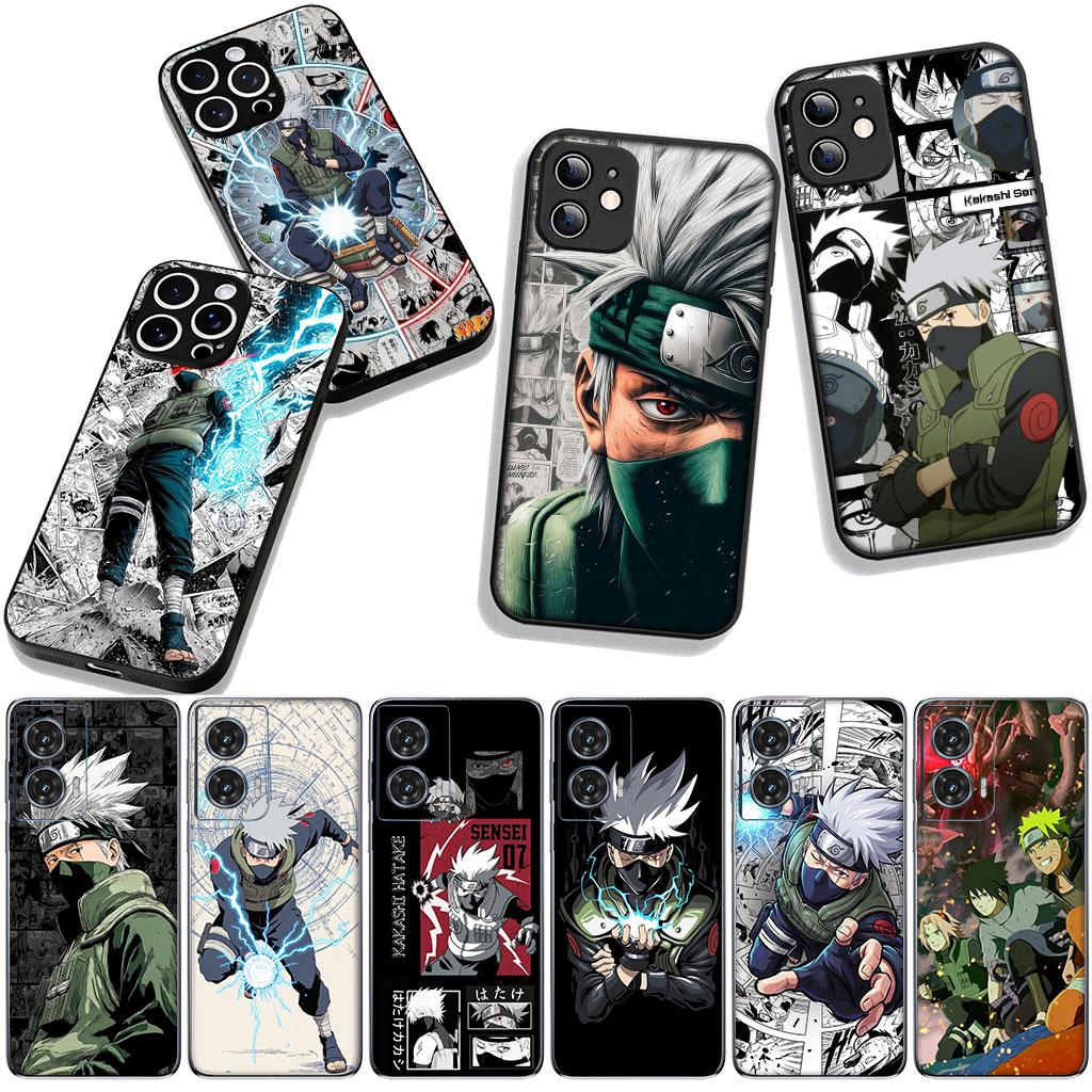 Anime Kakashi Hatake Narutos Phone Cover Case for Apple iPhone 16 15 14 Plus 13 12 Mini 17 Pro Max + ProMax 16E Air 16+ Casing
