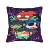 Gorillaz Pillowcase Accessories Printing Cushion Cover  Pillow Covers Car Decor Zipper Multi Size