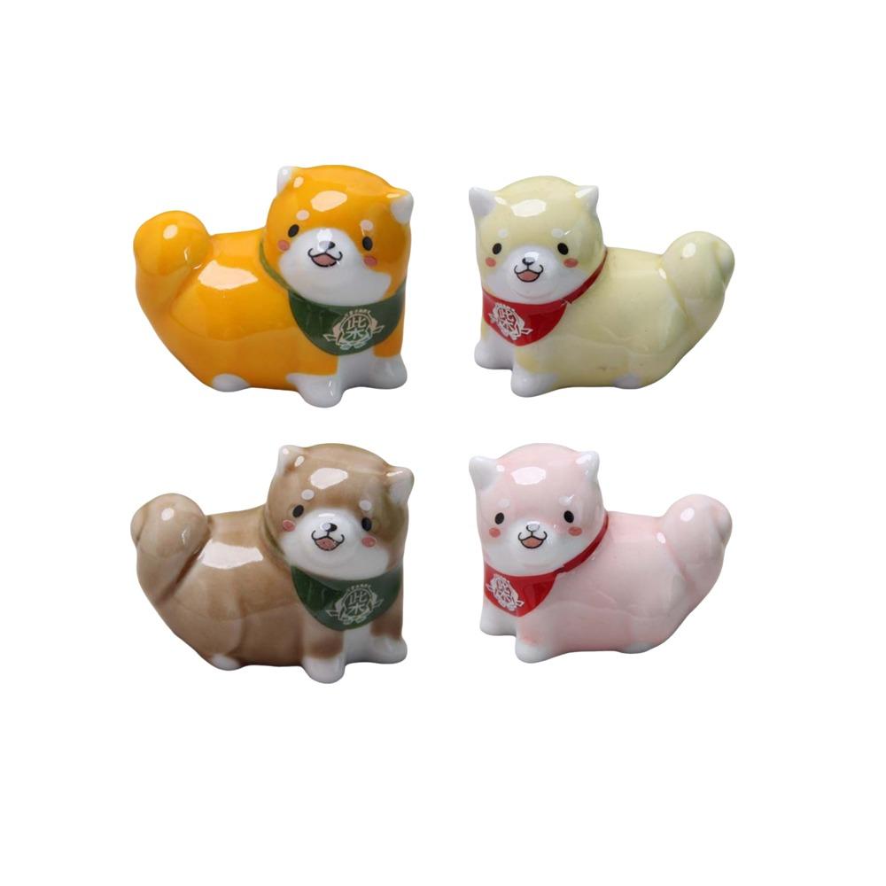 Dog Shape Chopstick Rest Cartoon Spoon Rack Holder Practical Table Decor  Decor