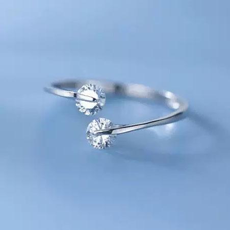 Xiaomi BF CLUB 925 Sterling Silver Ring For Women Jewelry Shinning Stars Open Vintage Handmade Ring Allergy For Party Birthday Gift