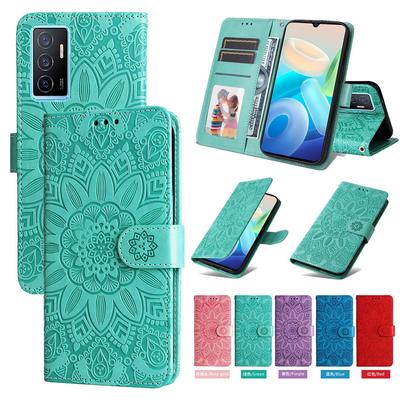 Flower Flip Phone Case For Samsung Galaxy A12 M12 F12 A22 M22 M32 A22 A22s A32 M32 M13 M23 4g 5g Leather Wallet Card Book Cover