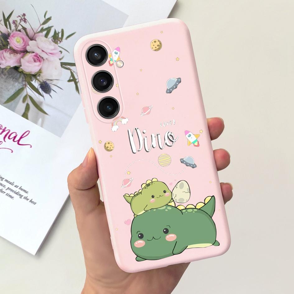 For Samsung Galaxy A25 2023 Case SM-A256B Cover Popular Flower Cartoon Soft Silicone Funda For Samsung A35 A25 5G A 25 Protector