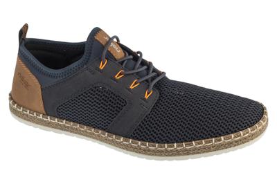 Shoes B5252, Mens Navy Half Shoes