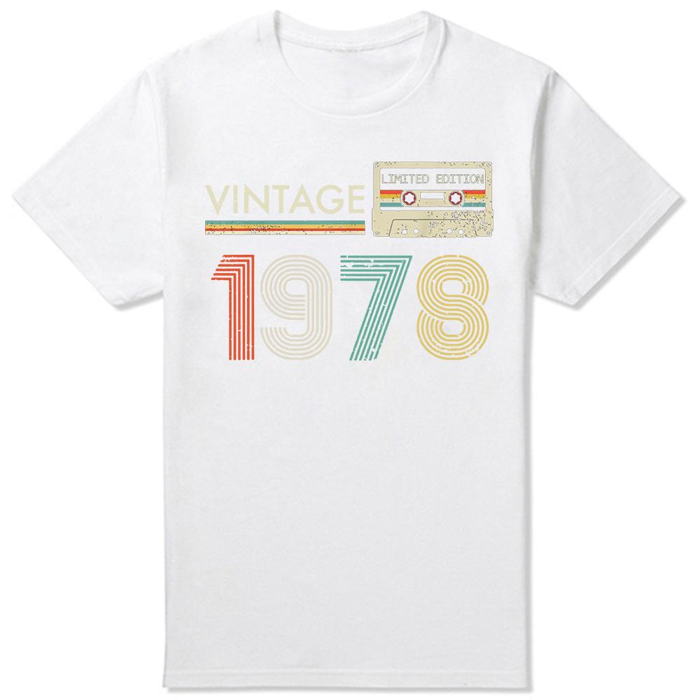 Classic Birthday Cassette Tape Commemorative Edition TShirt Summer Print Street Style ShortSleeve TShirtWomen Clothing