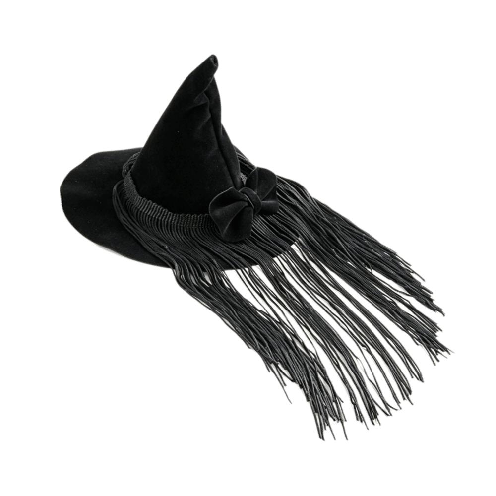 Skull Spider Witch Hat Hair Clip Gothic Style Witch Hairpins Halloween Hair Clip Costume Party
