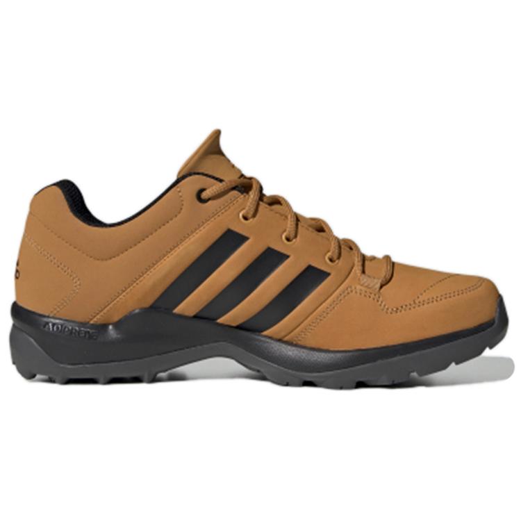 Adidas Daroga Plus Lea Slip Resistant Low top Casual Shoes Men's Brown Black FU9256