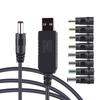 USB to DC 5V 9V 12V Power Cable for Router Speaker USB to DC Jack Charging Cable Power Cord Plug Connector Adapter
