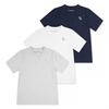 Abercrombie & Fitch Childrens/Kids Embroidered T-Shirt (Pack of 3)