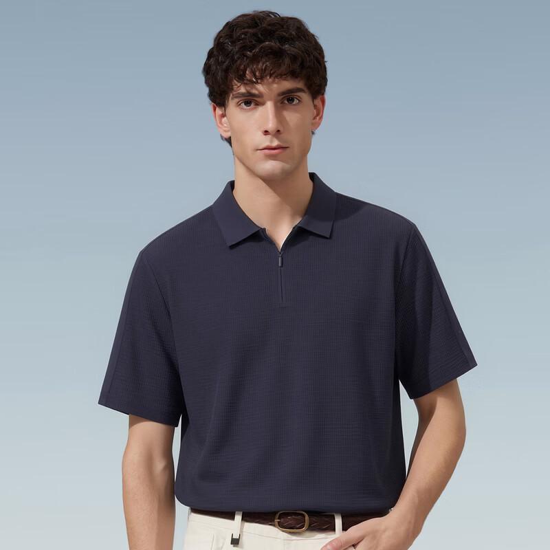 Judger Men s Cool-Touch Quick-Dry Half-Zip Polo Shirt 2XL